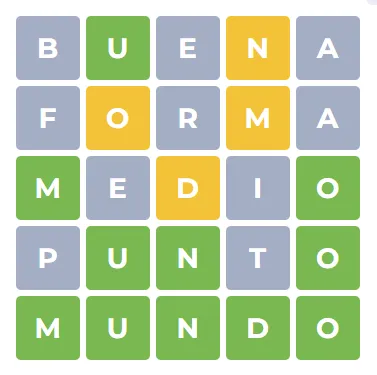Wordle del dia.